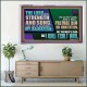 THE LORD IS MY STRENGTH AND SONG AND I WILL EXALT HIM  Children Room Wall Acrylic Frame  GWAMAZEMENT12357  