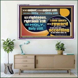 BE RIGHTEOUS STILL  Bible Verses Wall Art  GWAMAZEMENT12950  "32X24"