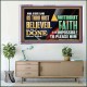 AS THOU HAST BELIEVED, SO BE IT DONE UNTO THEE  Bible Verse Wall Art Acrylic Frame  GWAMAZEMENT12958  