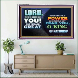 A NAME FULL OF GREAT POWER  Ultimate Power Acrylic Frame  GWAMAZEMENT9533  "32X24"