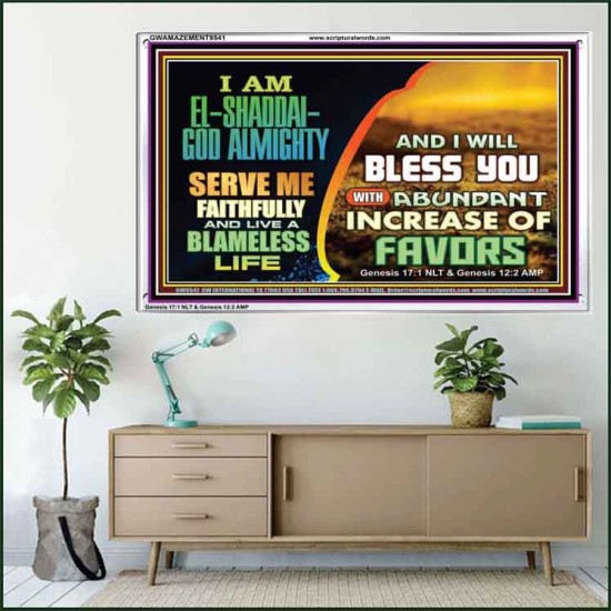 SERVE ME FAITHFULLY  Unique Power Bible Acrylic Frame  GWAMAZEMENT9541  