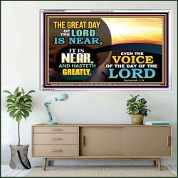 THE GREAT DAY OF THE LORD IS NEARER  Church Picture  GWAMAZEMENT9561  "32X24"