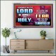 FEAR THE LORD WITH TREMBLING  Ultimate Power Acrylic Frame  GWAMAZEMENT9567  
