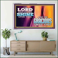 HIS FACE SHINE UPON THEE  Scriptural Prints  GWAMAZEMENT9797  "32X24"