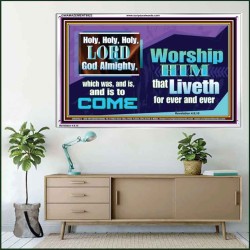 HOLY HOLY HOLY LORD GOD ALMIGHTY  Christian Paintings  GWAMAZEMENT9922  "32X24"