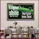 THE LIGHT SHINE UPON THEE  Custom Wall Décor  GWAMAZEMENT10314  