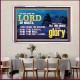 I WILL FILL THIS HOUSE WITH GLORY  Righteous Living Christian Acrylic Frame  GWAMAZEMENT10420  