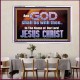 GOD SHALL BE WITH THEE  Bible Verses Acrylic Frame  GWAMAZEMENT10448  