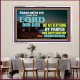 CEASE NOT TO CRY UNTO THE LORD  Encouraging Bible Verses Acrylic Frame  GWAMAZEMENT10458  