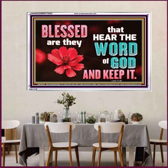 BE DOERS AND NOT HEARER OF THE WORD OF GOD  Bible Verses Wall Art  GWAMAZEMENT10483  
