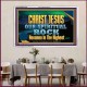 CHRIST JESUS OUR ROCK HOSANNA IN THE HIGHEST  Ultimate Inspirational Wall Art Acrylic Frame  GWAMAZEMENT10529  