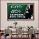 GOD SHALL GIVE YOU AN ANSWER OF PEACE  Christian Art Acrylic Frame  GWAMAZEMENT10569  