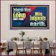 JEHOVAH NISSI IS THE LORD OUR GOD  Sanctuary Wall Acrylic Frame  GWAMAZEMENT10661  