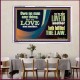 HE THAT LOVETH HATH FULFILLED THE LAW  Sanctuary Wall Acrylic Frame  GWAMAZEMENT10688  