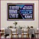 JEHOVAH ADONAI  TZVAOT OUR REFUGE AND STRENGTH  Ultimate Inspirational Wall Art Acrylic Frame  GWAMAZEMENT10710  