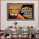 DILIGENTLY KEEP THE COMMANDMENTS OF THE LORD OUR GOD  Ultimate Inspirational Wall Art Acrylic Frame  GWAMAZEMENT10719  