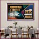 JEHOVAH JIREH OUR GOODNESS FORTRESS HIGH TOWER DELIVERER AND SHIELD  Scriptural Acrylic Frame Signs  GWAMAZEMENT10747  