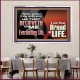 HE THAT BELIEVETH ON ME HATH EVERLASTING LIFE  Contemporary Christian Wall Art  GWAMAZEMENT10758  