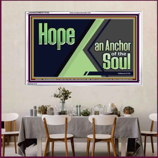 HOPE AN ANCHOR OF THE SOUL  Christian Paintings  GWAMAZEMENT10762  