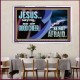 BE OF GOOD CHEER BE NOT AFRAID  Contemporary Christian Wall Art  GWAMAZEMENT10763  