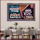 WHOSO HEARKENETH UNTO THE LORD SHALL DWELL SAFELY  Christian Artwork  GWAMAZEMENT10767  