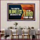 BE ABSOLUTELY TRUE TO THE LORD OUR GOD  Children Room Acrylic Frame  GWAMAZEMENT11920  