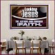 LOOKING UNTO JESUS THE AUTHOR AND FINISHER OF OUR FAITH  Modern Wall Art  GWAMAZEMENT12114  