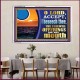 ACCEPT THE FREEWILL OFFERINGS OF MY MOUTH  Bible Verse for Home Acrylic Frame  GWAMAZEMENT12158  