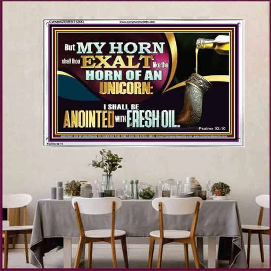 THE HORN OF AN UNICORN  Bible Verses Art Prints  GWAMAZEMENT12688  