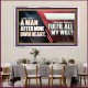 ARE YOU A MAN AFTER MINE OWN HEART  Children Room Wall Acrylic Frame  GWAMAZEMENT13064  