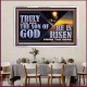 TRULY THIS WAS THE SON OF GOD HE IS RISEN FROM THE DEAD  Sanctuary Wall Acrylic Frame  GWAMAZEMENT13092  