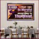 LORD MY GOD, I PRAY THEE BE MERCIFUL UNTO ME ACCORDING TO THY WORD  Bible Verses Wall Art  GWAMAZEMENT13114  