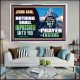 WITH GOD NOTHING SHALL BE IMPOSSIBLE  Modern Wall Art  GWAMAZEMENT10111  