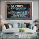 HATE EVIL YOU WHO LOVE THE LORD  Children Room Wall Acrylic Frame  GWAMAZEMENT10378  