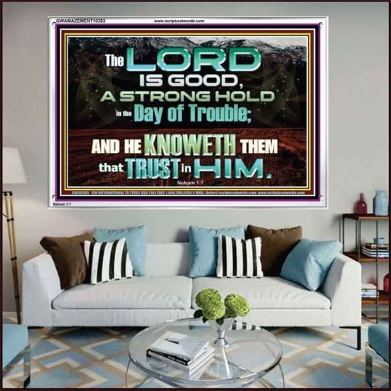 TRY HIM THE LORD IS GOOD ALL THE TIME  Ultimate Power Picture  GWAMAZEMENT10383  