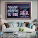 WHAT THE LORD GOD HAS PREPARE FOR THOSE WHO LOVE HIM  Scripture Acrylic Frame Signs  GWAMAZEMENT10453  