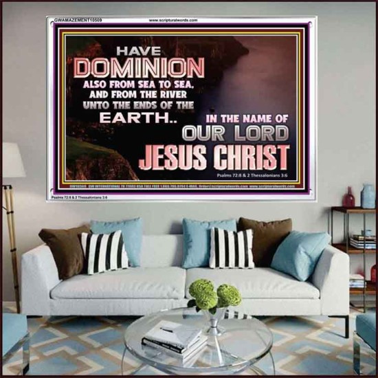HAVE EVERLASTING DOMINION  Scripture Art Prints  GWAMAZEMENT10509  