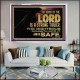 THE NAME OF THE LORD IS A STRONG TOWER  Contemporary Christian Wall Art  GWAMAZEMENT10542  