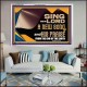 SING UNTO THE LORD A NEW SONG AND HIS PRAISE  Bible Verse for Home Acrylic Frame  GWAMAZEMENT10623  