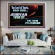 THE LORD OF HOSTS JEHOVAH TZVA'OT IS HIS NAME  Bible Verse for Home Acrylic Frame  GWAMAZEMENT10634  