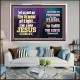 THE ARMOUR OF LIGHT OUR LORD JESUS CHRIST  Ultimate Inspirational Wall Art Acrylic Frame  GWAMAZEMENT10689  