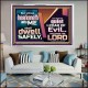 WHOSO HEARKENETH UNTO THE LORD SHALL DWELL SAFELY  Christian Artwork  GWAMAZEMENT10767  