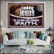 LOOKING UNTO JESUS THE AUTHOR AND FINISHER OF OUR FAITH  Modern Wall Art  GWAMAZEMENT12114  