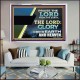 PRAISE THE LORD FROM THE EARTH  Unique Bible Verse Acrylic Frame  GWAMAZEMENT12149  