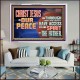 CHRIST JESUS IS OUR PEACE  Christian Paintings Acrylic Frame  GWAMAZEMENT12967  