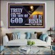 TRULY THIS WAS THE SON OF GOD HE IS RISEN FROM THE DEAD  Sanctuary Wall Acrylic Frame  GWAMAZEMENT13092  