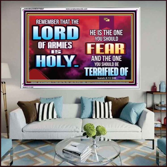 FEAR THE LORD WITH TREMBLING  Ultimate Power Acrylic Frame  GWAMAZEMENT9567  