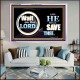 WAIT ON THE LORD AND HE SHALL SAVED THEE  Contemporary Christian Wall Art Acrylic Frame  GWAMAZEMENT9920  