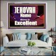 JEHOVAH NAME ALONE IS EXCELLENT  Christian Paintings  GWAMAZEMENT9961  