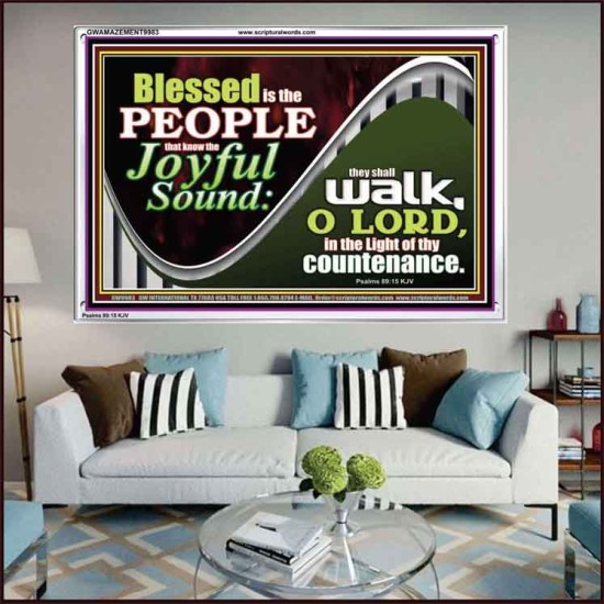 DO YOU KNOW THE JOYFUL SOUND  Sciptural Décor  GWAMAZEMENT9983  